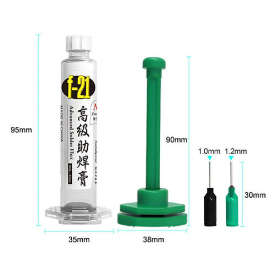 RELIFE F-21 COMBINED SOLDERING PASTE FLUX LEAD-FREE & HALOGEN-FREE