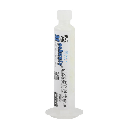 MECHANIC UVH 900 WHITE FLUX PASTE 10CC WHITE FLUX PASTE 10ML