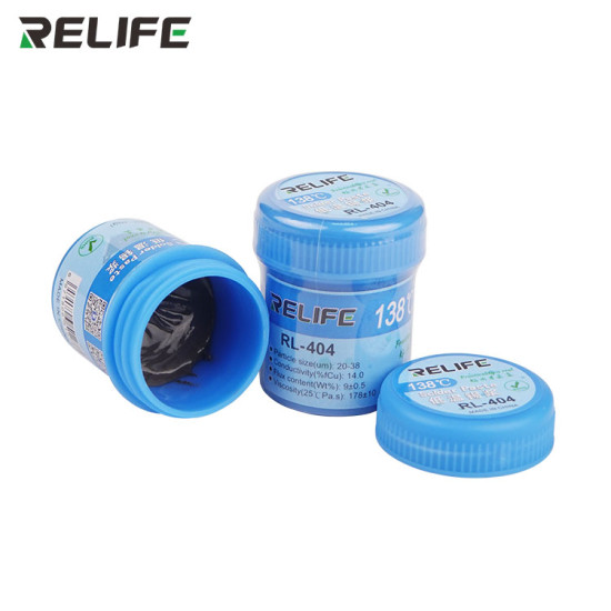 RELIFE RL-404 LOW TEMPERATURE SOLDERING PASTE - 138°C