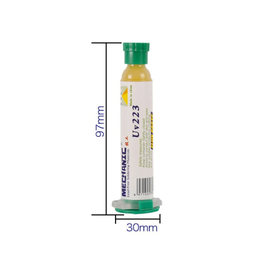 MECHANIC UV-223 FLUX PASTE FOR BGA SOLDER BALL REPAIR 10CC