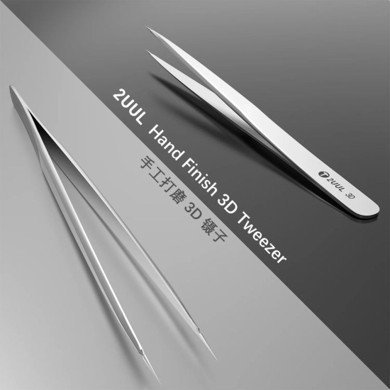 2UUL TW01 Hand Finish 3D Tweezer for Precise Mobile Phone Repair