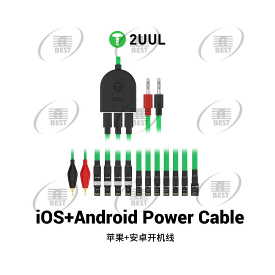 2UUL PW02 Power Boot Cable for iPhone 8–16PM and Android 2UUL PW02 Power Boot Cable for iPhone 8–16PM and Android