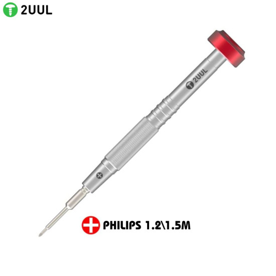 2UUL SD02 Aluminum Handle Screwdriver With Electroplated Nickel For Mobile Phone Repair