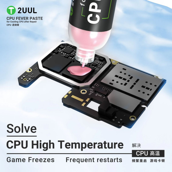 2UUL SC10 CPU Fever Paste Thermal Cooling Gel for CPU Repair-50g