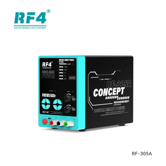 RF4 RF-305A MULTIFUNCTIONAL ADJUSTABLE DC POWER SUPPLY WITH SHORTKILLER FUNCTION - ( 30V / 5AMP )