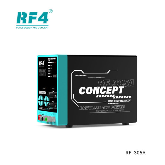 RF4 RF-305A MULTIFUNCTIONAL ADJUSTABLE DC POWER SUPPLY WITH SHORTKILLER FUNCTION - ( 30V / 5AMP )