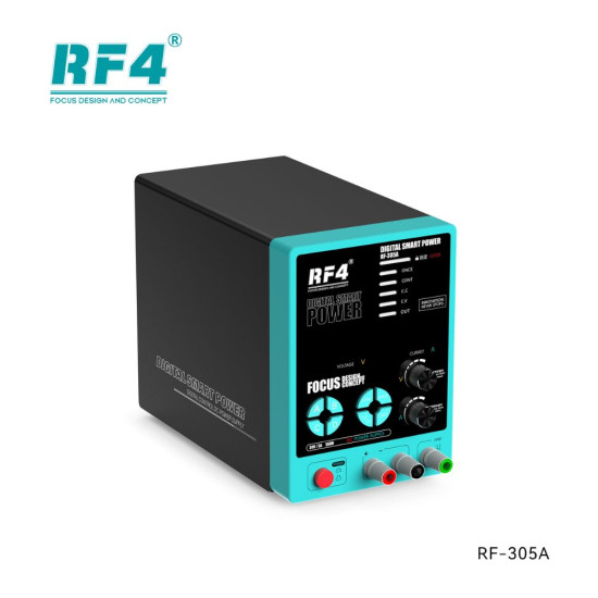 RF4 RF-305A MULTIFUNCTIONAL ADJUSTABLE DC POWER SUPPLY WITH SHORTKILLER FUNCTION - ( 30V / 5AMP )