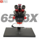 YCS 6558X Trinocular Stereo Microscope with YCS-X80 4K HDMI/Type-C Camera – 6.5X~58X (3D Continuous Zoom) 0.35X CTV Lens, 144-LED Adjustable Ring Light YCS 6558X Trinocular Stereo Microscope with YCS-X80 4K HDMI/Type-C Camera – 6.5X~58X (3D Continuous Zoom) 0.35X CTV Lens, 144-LED Adjustable Ring Light