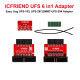 IC FRIEND 6IN1 UFS BGA153 / BGA254 / BGA297 SOCKET FOR EASY JTAG PLUS BOX - (SIMPLFIED VERSION)