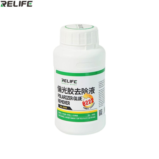 Relife 8222 Universal Efficient LCD Screen OCA Glue & Polarizer Removing Liquid - 250ML