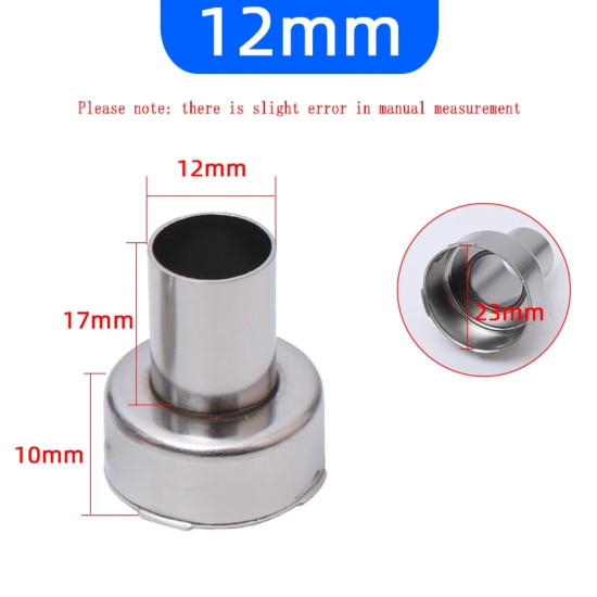 HEAT GUN NOZZLE FOR QUICK  858D & KADA 2018D+ - 3 PCS SET