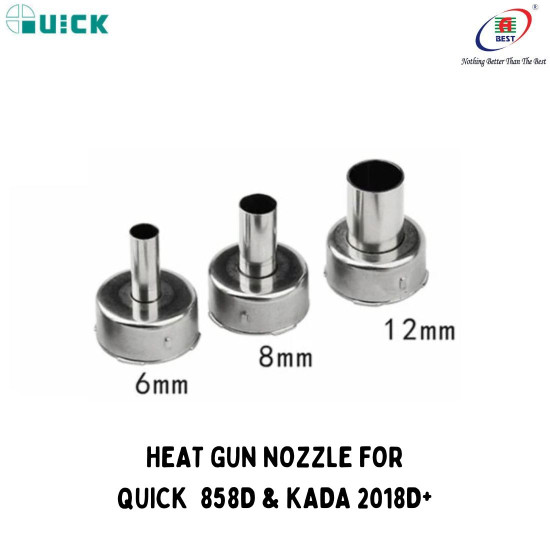 HEAT GUN NOZZLE FOR QUICK  858D & KADA 2018D+ - 3 PCS SET