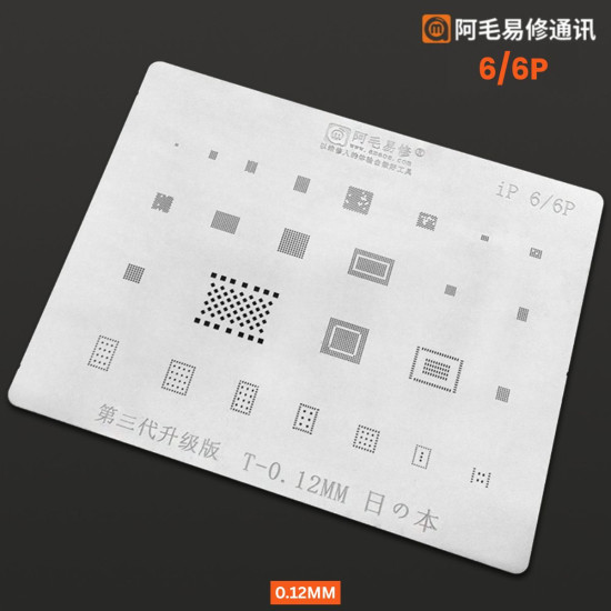 Amaoe IP 6/6 Plus Stencil for iPhone 6, iPhone 6 Plus Amaoe IP 6/6 Plus Stencil for iPhone 6, iPhone 6 Plus