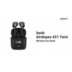BOAT AIRDOPES 431 TWIN WIRELESS EARBUDS