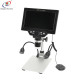 B1200 DIGITAL MICROSCOPE WITH 7 INCH LARGE HD DISPLAY (1-1200X) CONTINUOUS AMPLIFICATION MAGNIFIER WITH METAL STAND AND TWO AUXILIARY LIGHTS