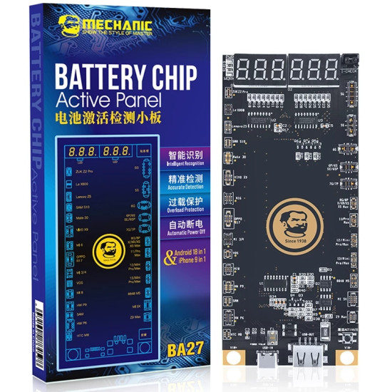 MECHANIC BA27 BATTERY ACTIVATION DETECTION BOARD FOR IPHONE AND ANDROID