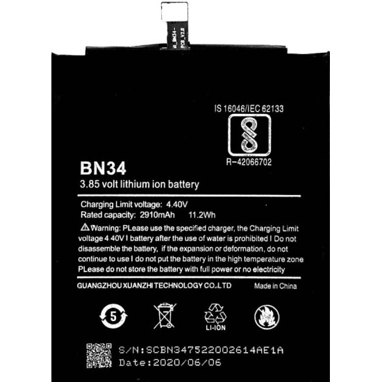 REDMI 5A BATTERY (BN34)