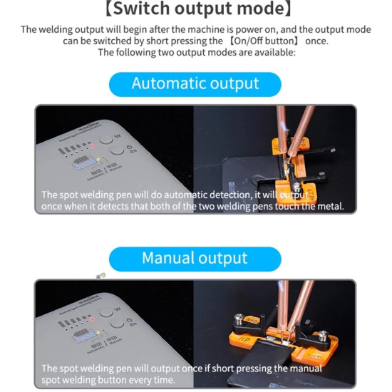 QIANLI MACARON PORTABLE SPOT WELDING MACHINE FOR IPHONE 11 TO 12 PRO MAX BATTERY FLEX REPLACEMENT