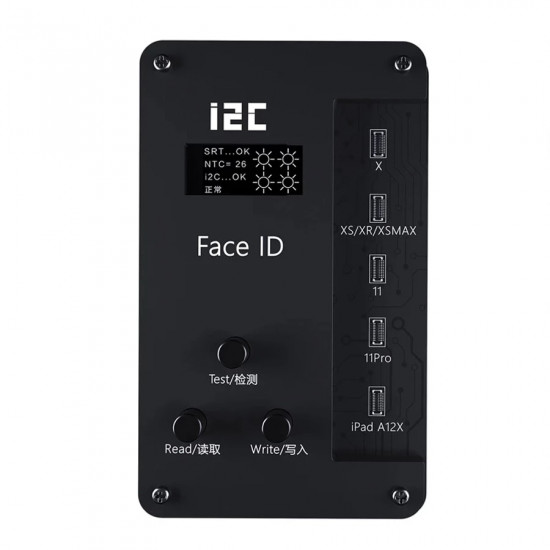 i2C FACE ID - PROGRAMMER FIXTURE FOR IPHONE X - 11 PRO MAX & IPAD PRO WITHOUT DOT MATRIX FLEX