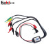 NT TEST CABLE FOR IPHONE,SONY,SAMSUNG DC POWER SUPPLY REPAIR TOOLS POWER DATA CABLE WITH USB OUTPUT