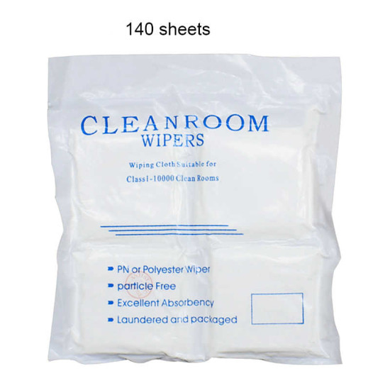 ANTI-STATIC CLEANROOM WIPES 100 PCS