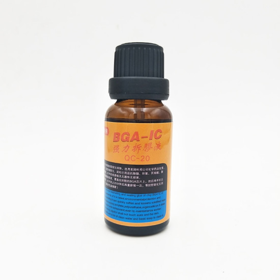 MECHANIC BGA IC QC-20 SUPER GLUE REMOVER AGENT 20ML