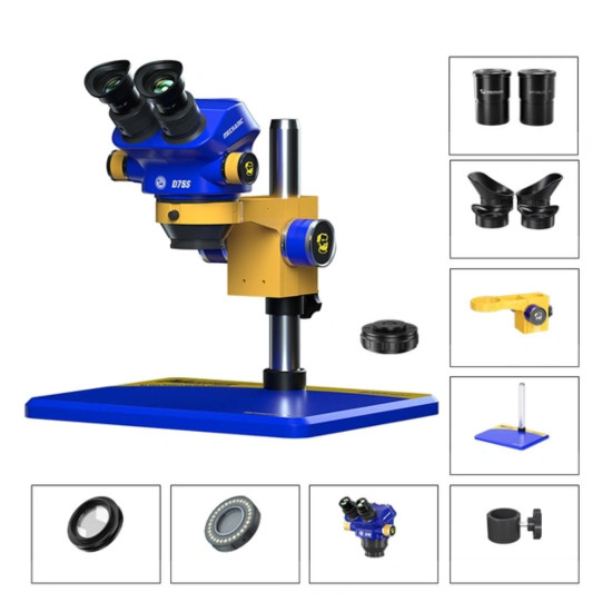 MECHANIC D75S-B11 (3D CONTINUOUS ZOOM) 7X~50X BINOCULAR STEREO MICROSCOPE