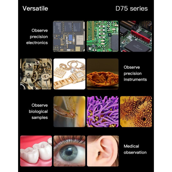 MECHANIC D75S-B11 (3D CONTINUOUS ZOOM) 7X~50X BINOCULAR STEREO MICROSCOPE