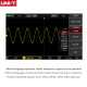 UNI-T UTD2102CEX+ 100MHZ DUAL-CHANNEL DIGITAL STORAGE OSCILLOSCOPE WITH 8-INCH COLOR LCD DISPLAY - 1GSA/S SAMPLING RATE