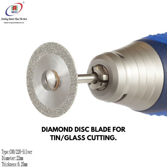 DIAMOND DISC BLADE FOR CUTTING LCD FRAME & PCB COVER 