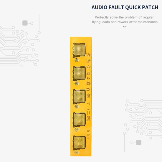 EASY TRACE AUDIO IC JUMPER PAD FOR APPLE IPHONE 7G/7PLUS SOUND REPAIR/IC RECORDING/AUDIO IC REPAIR