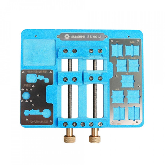 SUNSHINE SS-601J UNIVERSAL FIXTURE PLATFORM FOR IPHONE CPU NAND A13/A12/A11/A10/A9/A8 & FINGERPRINT PCB REPAIR