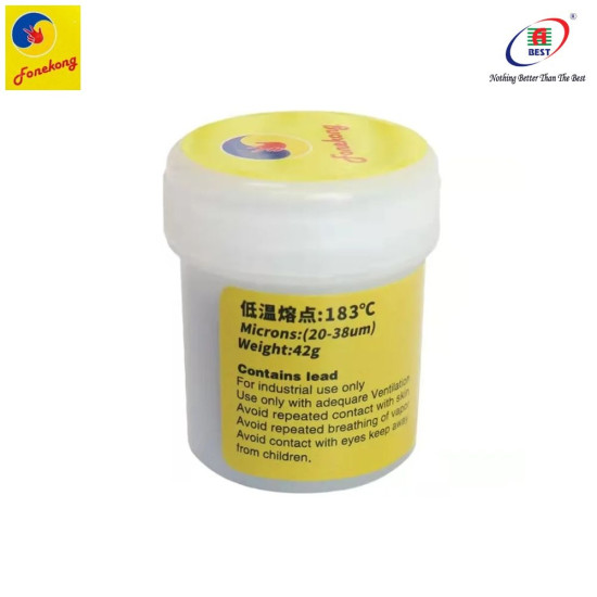 MAANT 183℃ MELTING POINT SPECIAL SOLDER PASTE FOR BGA REBALLING - 42G