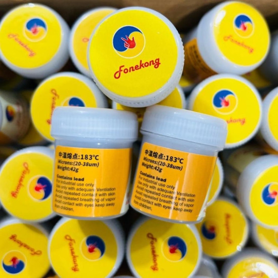 MAANT 183℃ MELTING POINT SPECIAL SOLDER PASTE FOR BGA REBALLING - 42G