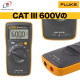 FLUKE 101 MINI AUTO RANGE DIGITAL MULTIMETER FOR AC / DC VOLTAGE FREQUENCY DUTY CYCLE TEST - 600 MV TO 600 V 