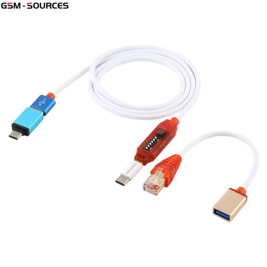 GSM SOURCES ALL IN ONE MULTI-FUNCTIONAL CABLE FOR EDL V2 WITH 6 SWITCH BUTTONS