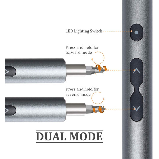 PRECISION ELECTRIC SCREWDRIVER - 28 IN 1 CORDLESS RECHARGEABLE SCREWDRIVER SETS MAGNETIC 