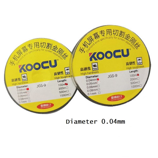 KOOCU JGS-9 SPECIAL HIGH HARDNESS CUTTING WIRE (0.05MM)