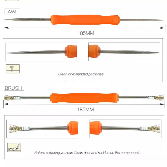 BEST BST SA-10 SOLDER ASSIST AND AID TOOL - 6PCS