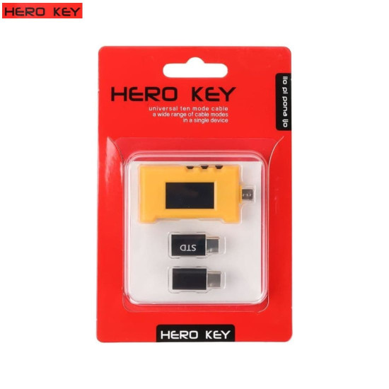 HERO KEY WITH STD & EDL V2 MULTI-FUNCTIONAL ADAPTER CABLE - (EDL / USB / HAR)