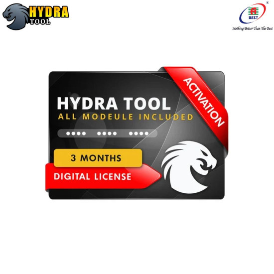 HYDRA TOOL MULTI-PLATFORM FULL FEATURED SERVICE SOFTWARE FOR PHONE REPAIR SOLUTIONS - 3 MONTHS