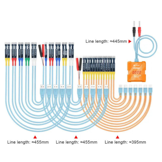 SUNSHINE IBOOT D HIGH VOLTAGE OUTPUT ANDROID & IPHONE MOBILE PHONE SERIES DIGITAL BOOT POWER CABLE