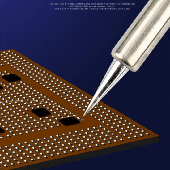 MECHANIC ISM3 138℃ LIQUID SOLDER PASTE ‏FOR PHONE JUMPER WIRE - 3ML