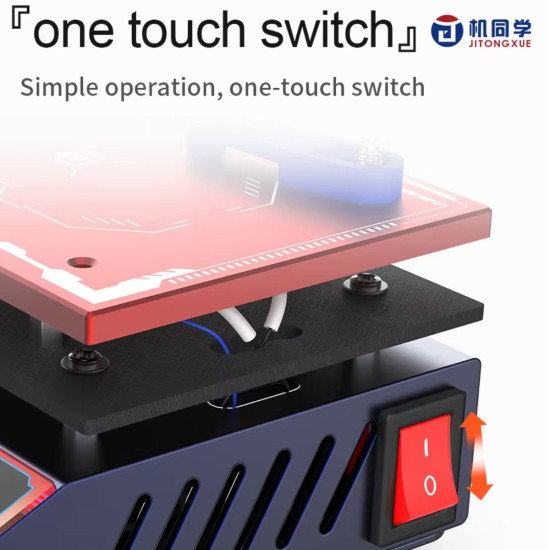 JTX JP-1 Universal Preheating Platform for Motherboard Layer Reballing / Degumming / Laminated