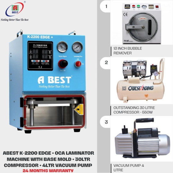 ABEST K-2200 EDGE PLUS OCA Laminating Machine for Mobile LCD Repair