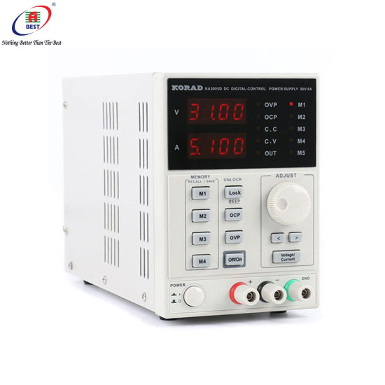 KORAD KA-3005D PROGRAMMABLE DC POWER SUPPLY - (30V/5A)