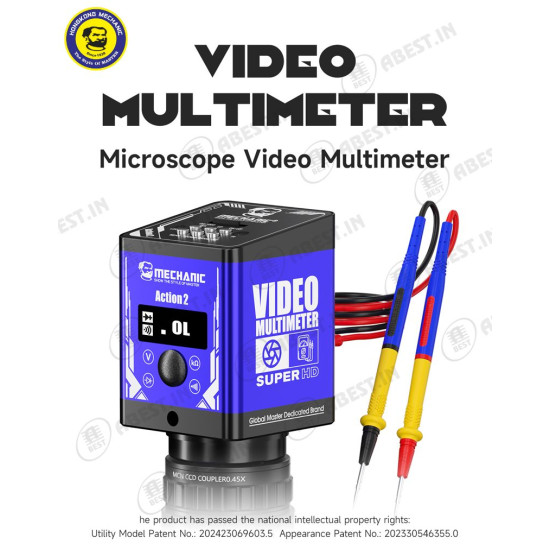 Mechanic Action-2 38MP Microscope Camera with Video Multimeter Function Mechanic Action-2 38MP Microscope Camera with Video Multimeter Function