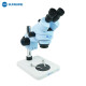 SUNSHINE SZM45T-B1 TRINOCULAR HD STEREO MICROSCOPE WITH LIGHT AND 0.5X LENS