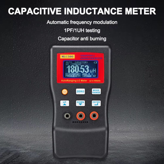 MLC500 ELECTRONIC CAPACITANCE/INDUCTANCE MULTIMETER FOR LC RC OSCILLATION - 500 KHZ 