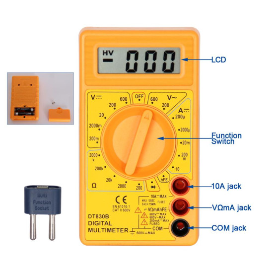 HAOYUE DT830D DIGITAL MULTIMETER